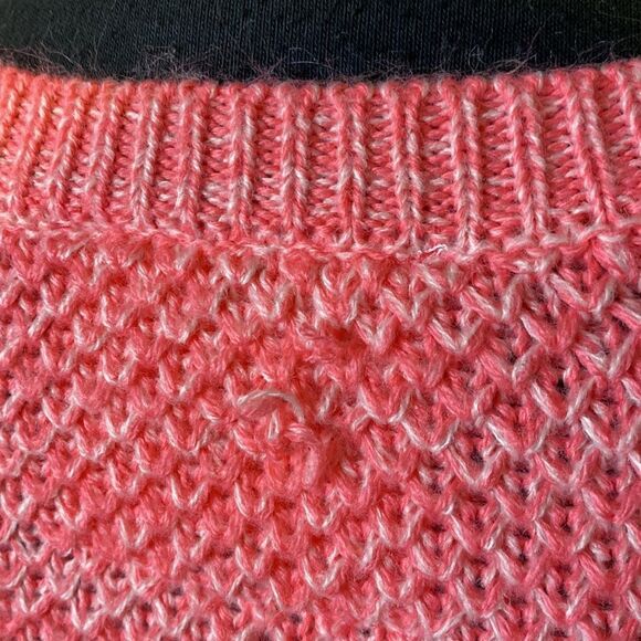 Perfect Pullover Women’s Medium Crochet Long Sleeve Sweater Crewneck - Picture 7 of 9